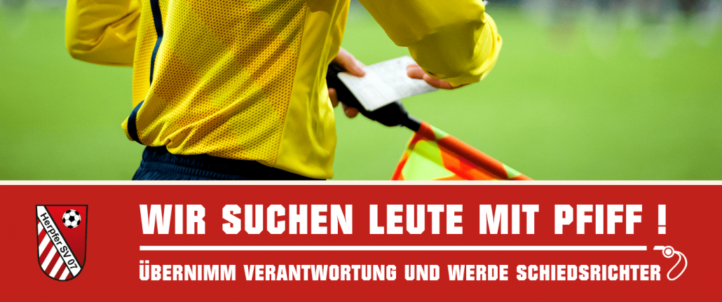Schiedsrichter gesucht